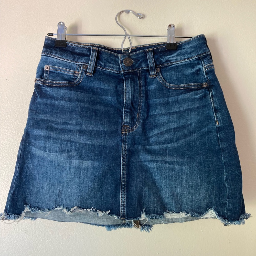 American Eagle denim mini skirt Size 2